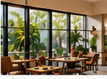 Inside WRUN Asian Cafe in Pasig